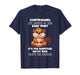 Controlling My Mouth is The Easy Part It's The Subtitles On T-Shirt