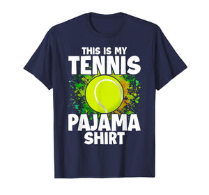 This is My Tennis Pajama for Teens Boys Girls T-Shirt