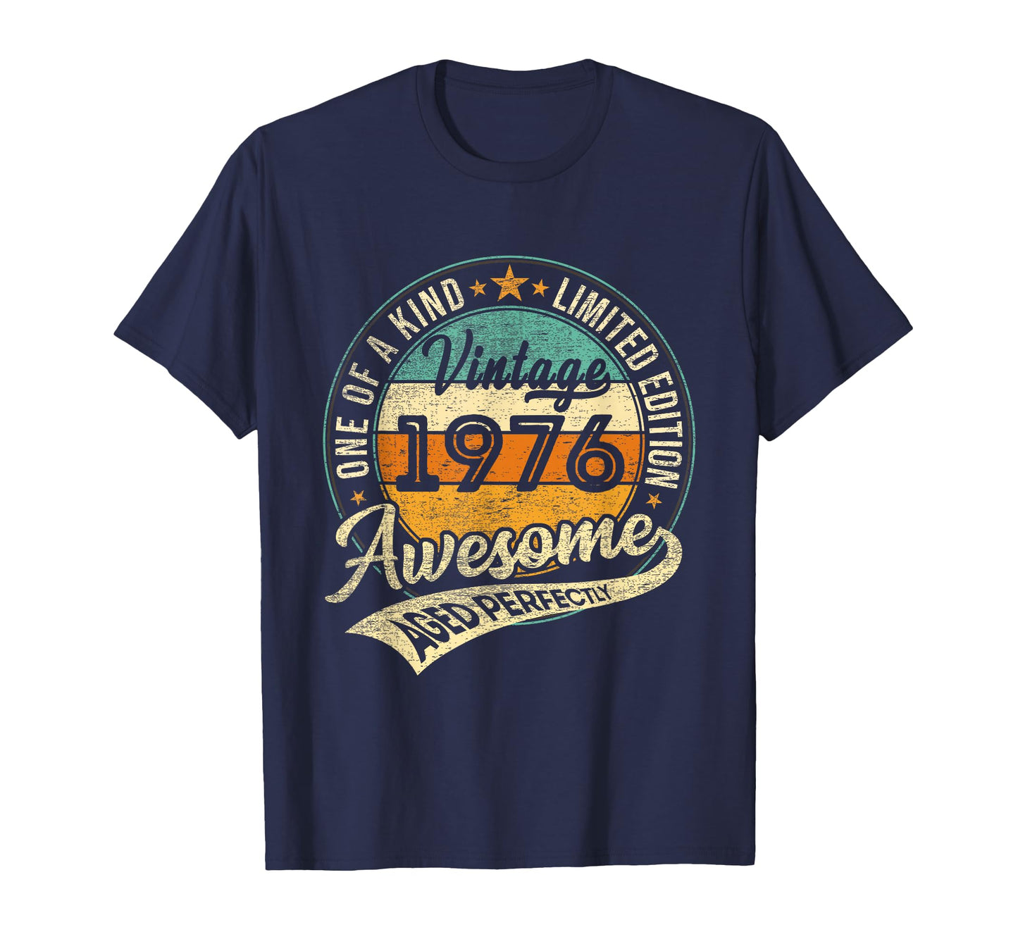 Vintage 1976 Limited Edition 50 Year Old Gifts 50th Birthday T-Shirt