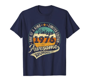 Vintage 1976 Limited Edition 50 Year Old Gifts 50th Birthday T-Shirt