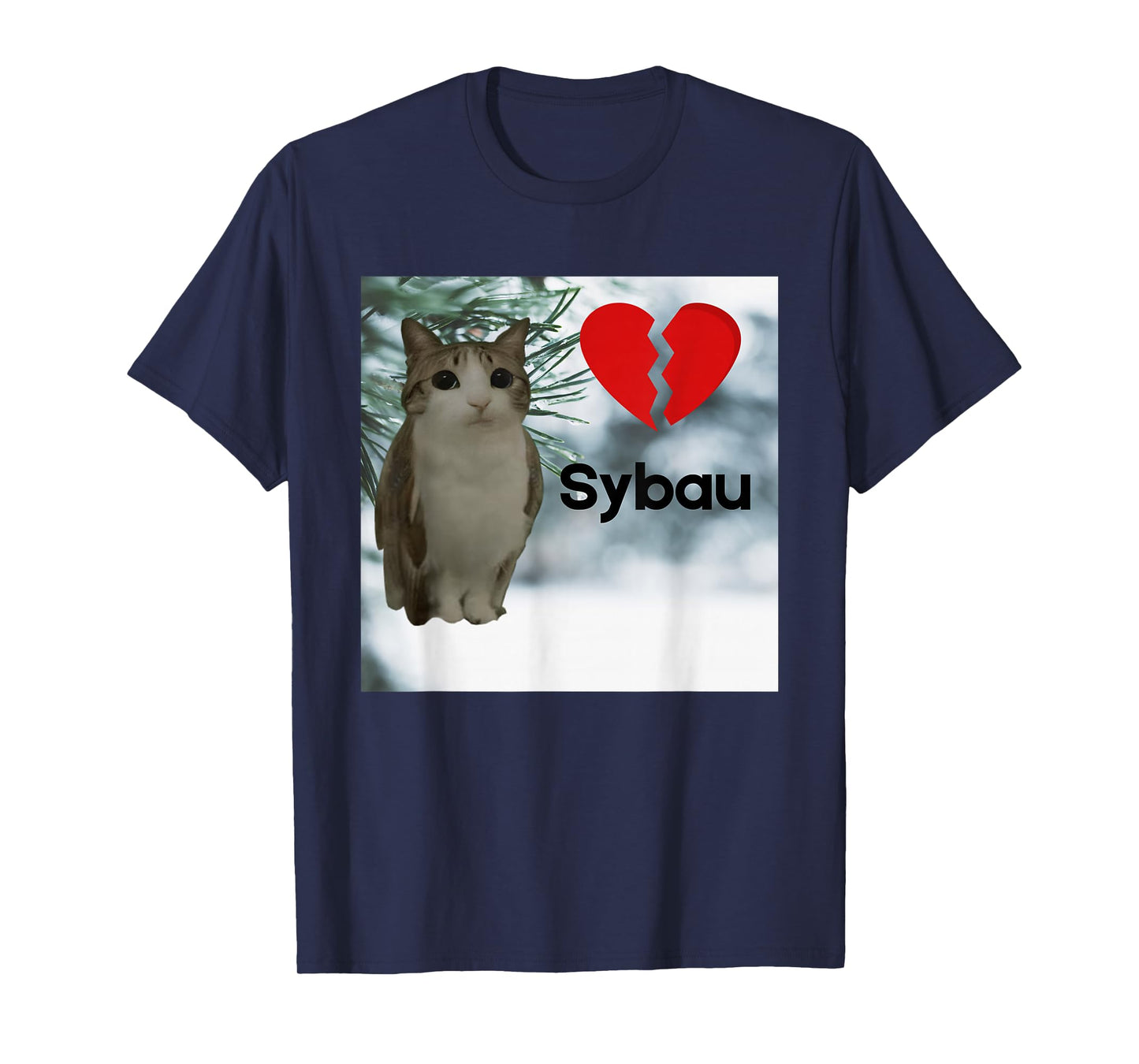 Meowl Meme Cat Owl Sybau Cursed Memes Brainrot Memes Dank T-Shirt