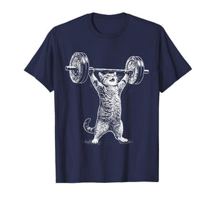 Cat Barbell T-Shirt