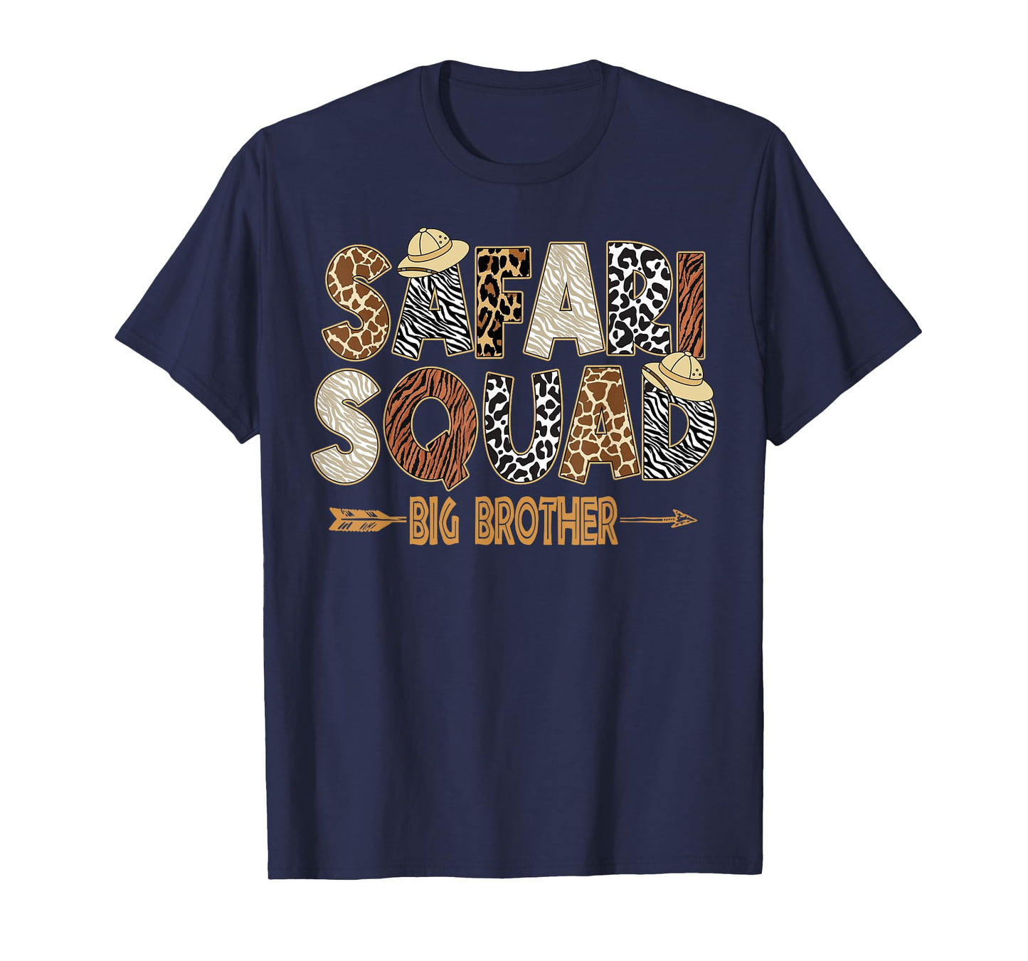 Safari Zoo Safari Squad Big Brother of Birthday Boy Girl T-Shirt