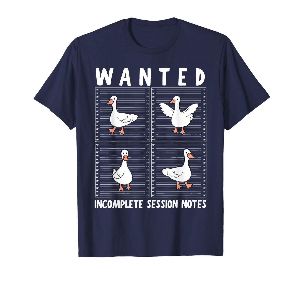 Want Incomplete Session Notes Silly Goose ABA RBT Therapy T-Shirt