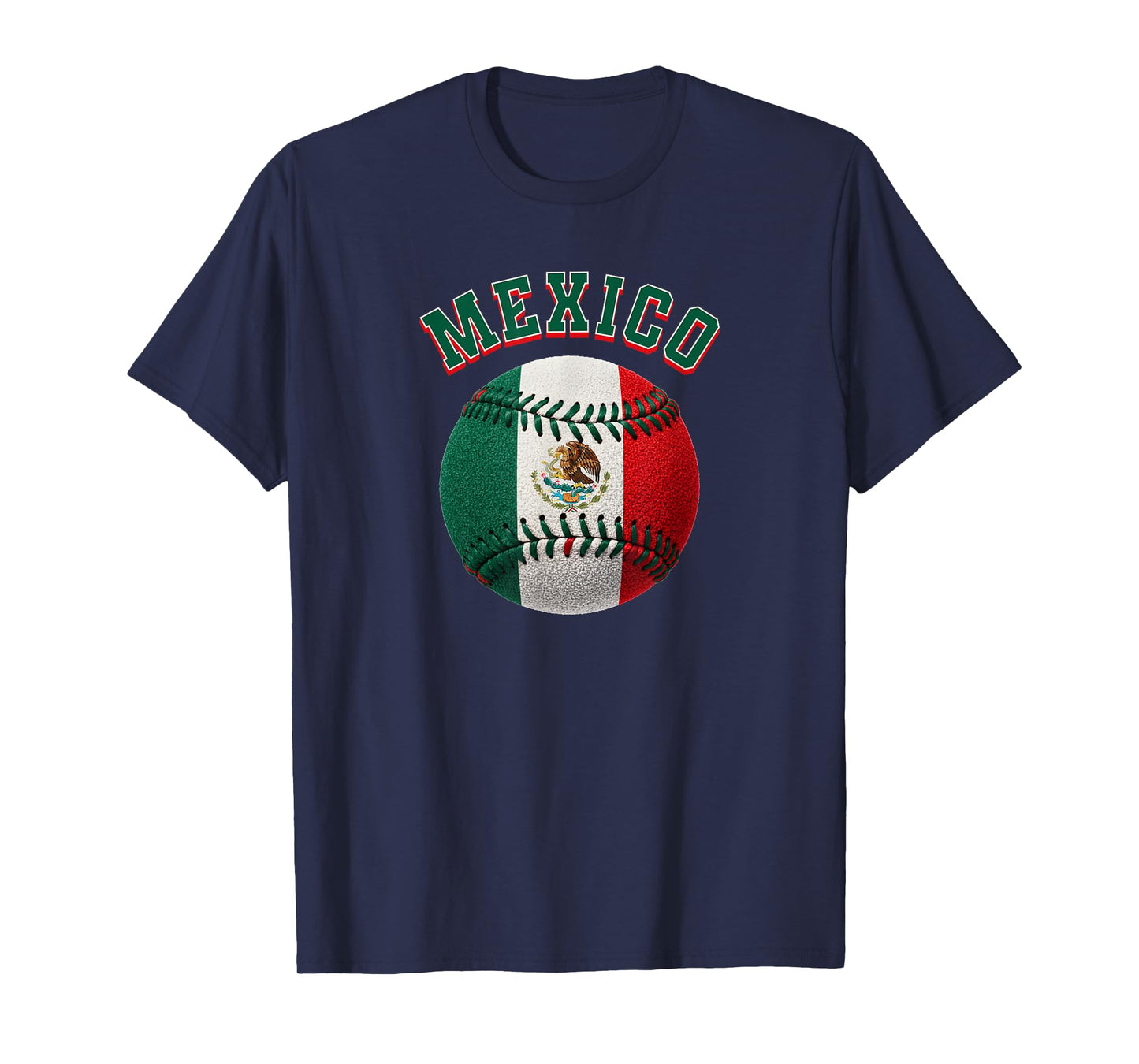 MEX Mexican Flag Béisbol Team Gear Mexico Baseball Player MX T-Shirt