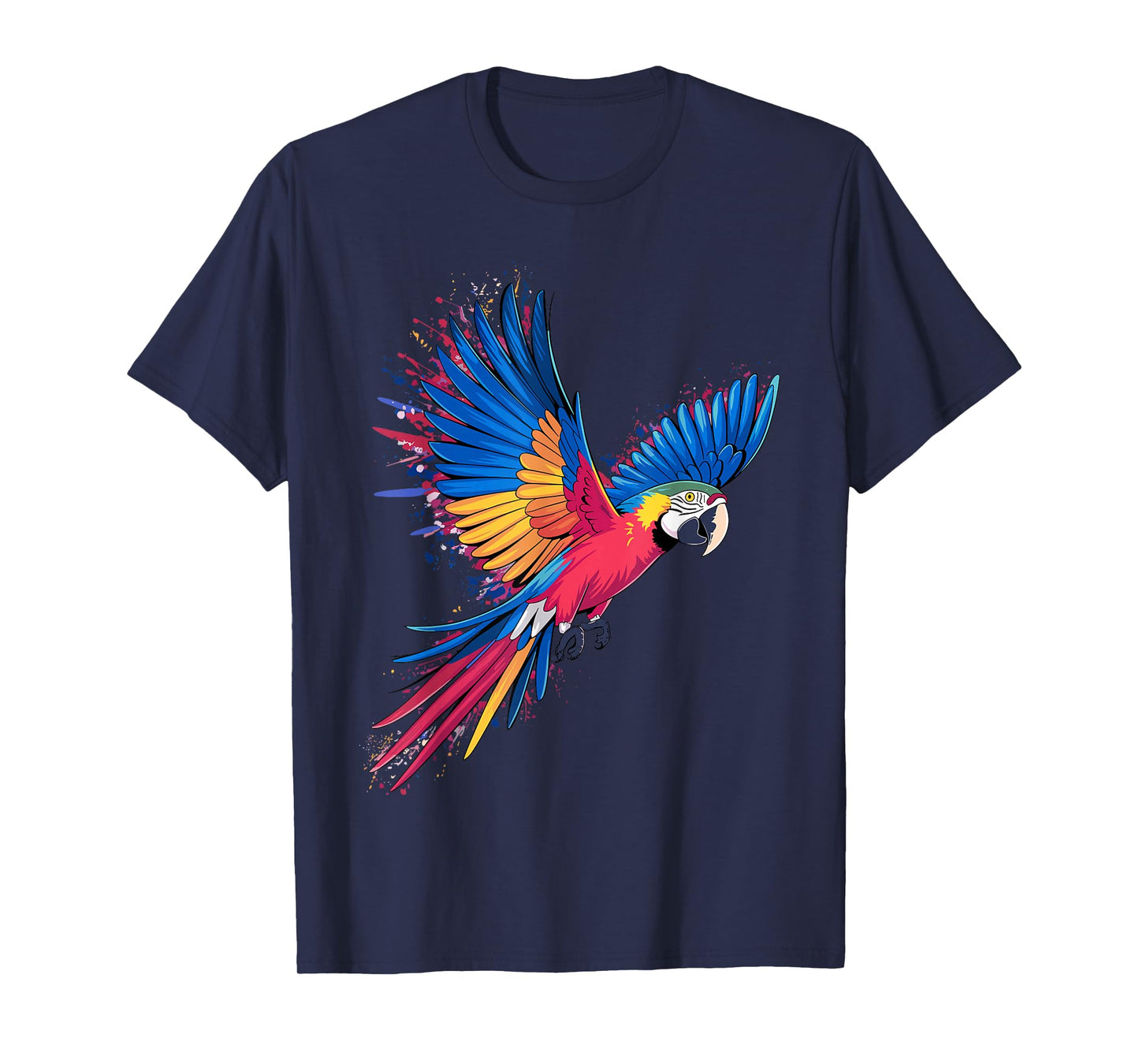 Best Parrot Art for Men Women Kids Tropical Parrot Lover T-Shirt