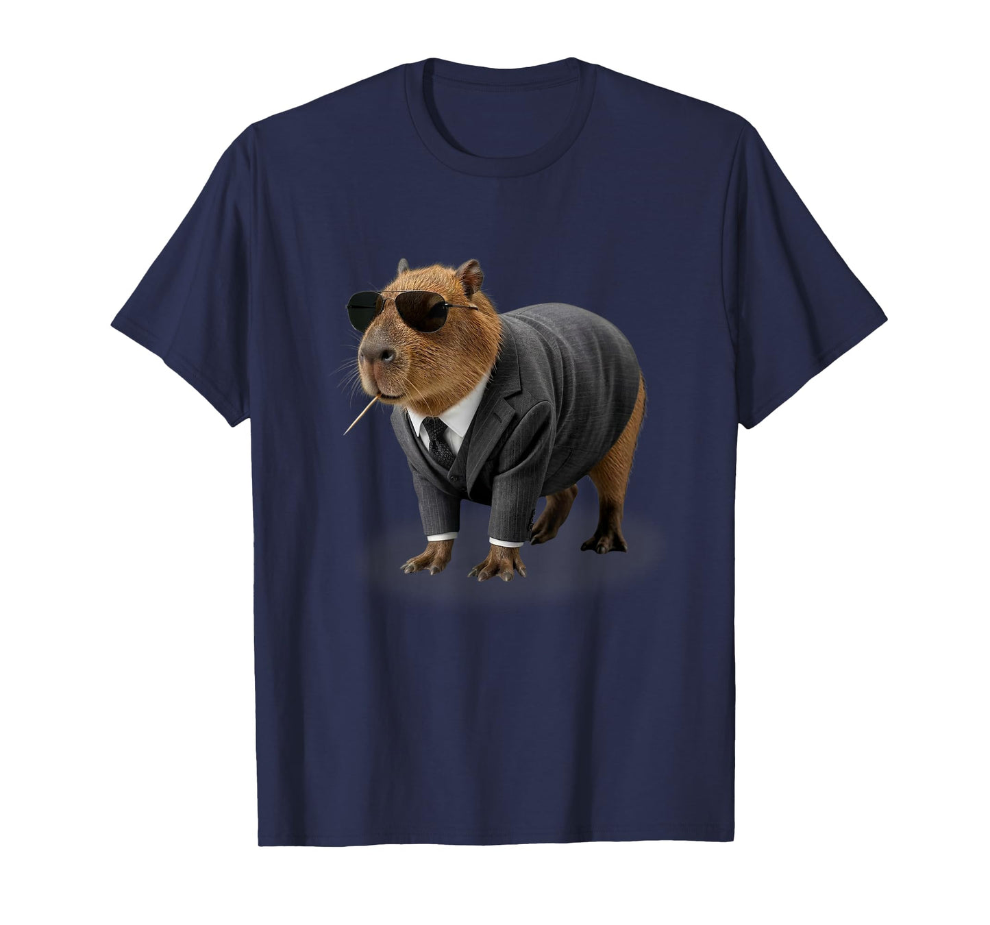Official Funny Big Boss Capybara, Cool Sunglasses Water Pig T-Shirt