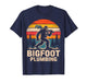 Bigfoot Plumbing Retro Funny Plumber T-Shirt