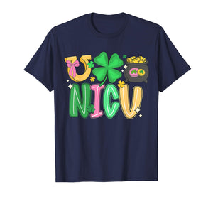 NICU Nurse St Patricks Day Neonatal Intensive Care Unit T-Shirt