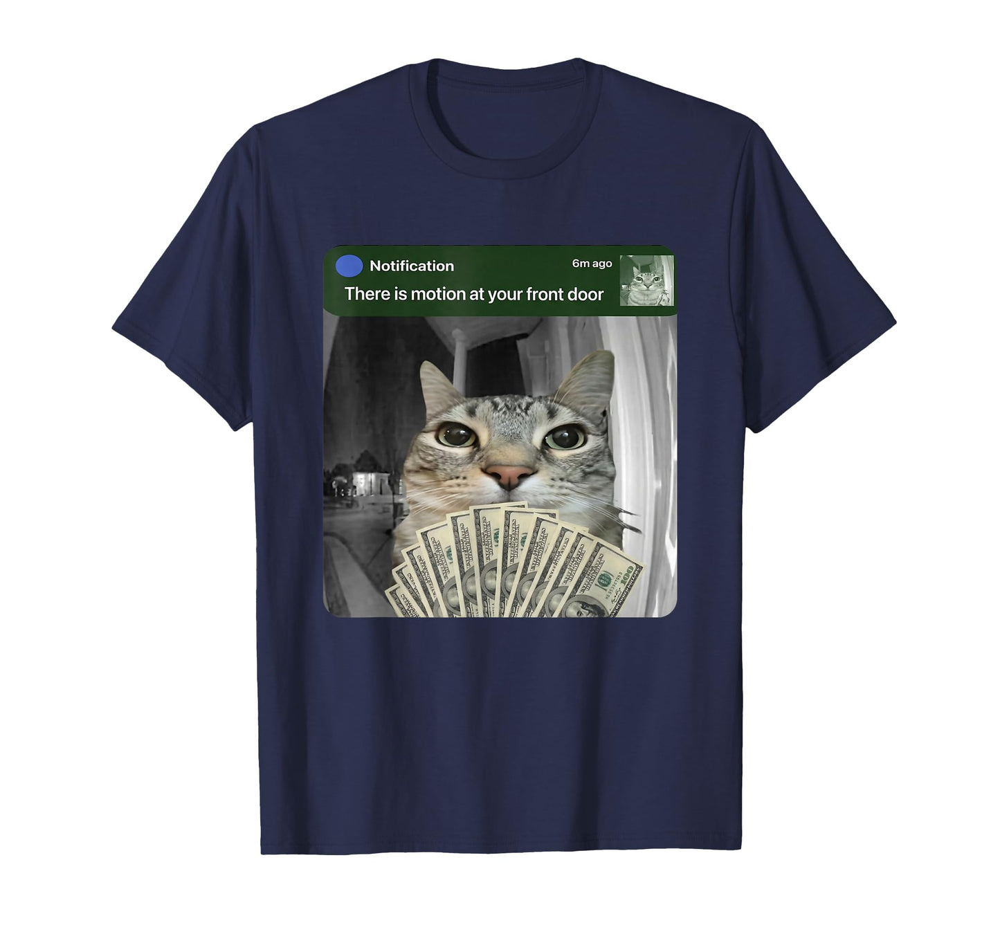 Ring Cat with Motion Meme T-Shirt