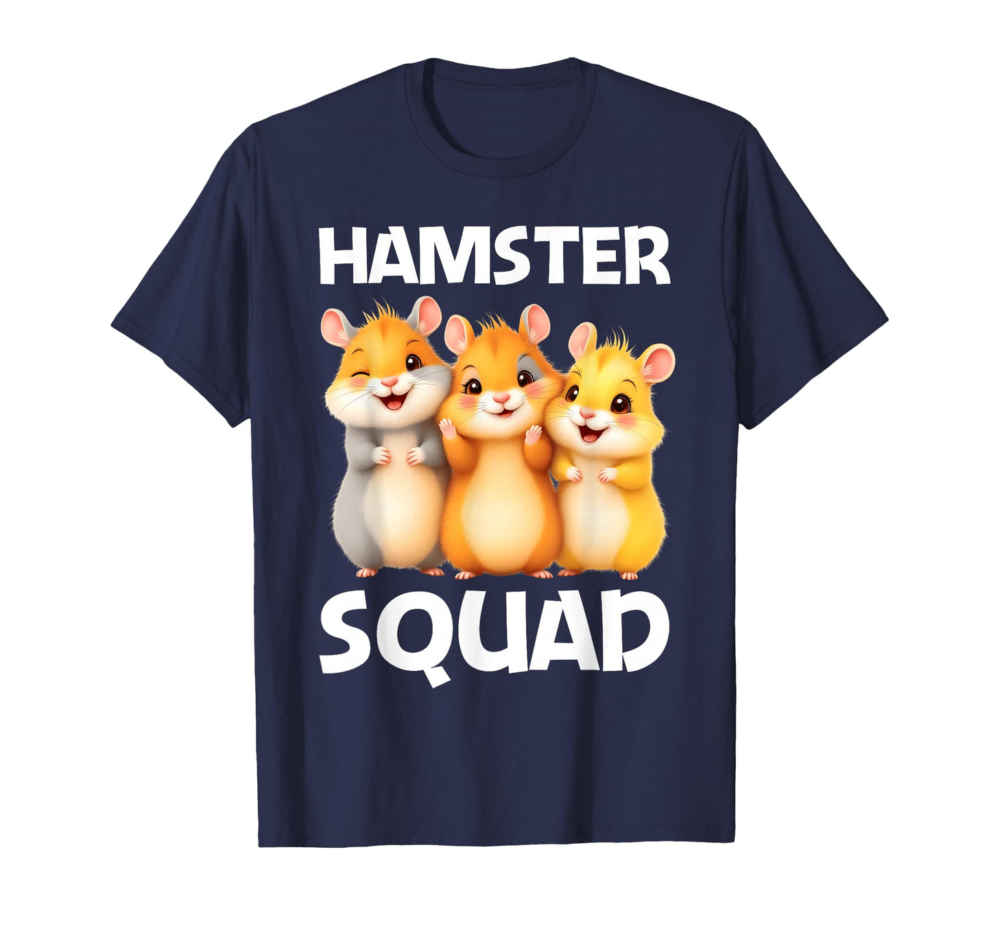 Cute Hamster Design for Men Women Kids Dwarf Hamster Lovers T-Shirt