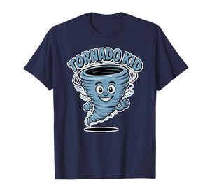 Tornado Kid Funny Hurricane Chaser Weather Boys Girls Kids T-Shirt