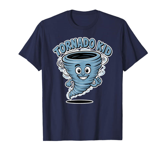 Tornado Kid Funny Hurricane Chaser Weather Boys Girls Kids T-Shirt