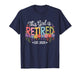This Girl is Retired Est 2025 Women Retirement Floral Design T-Shirt