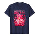 Funny Six Seven 67 Valentine Meme Where My Hug at Teddy Bear T-Shirt