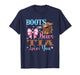 Boots or Bows Tia Loves You Gender Reveal Family T-Shirt