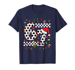 67 Soccer Sport Light Christmas Six Seven Xmas Holiday T-Shirt