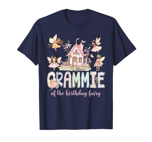 Grammie of The Birthday Fairy Girl Magical Family Matching T-Shirt