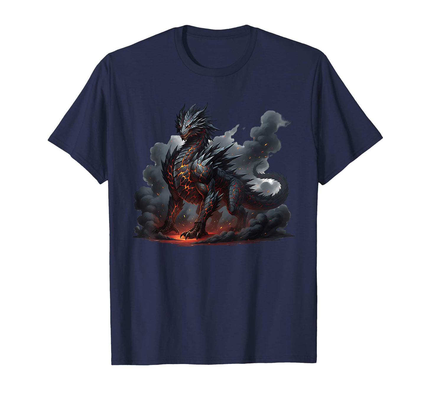 Medieval Dragon Fire-Breathing Dragon Fantasy Art Dragon T-Shirt