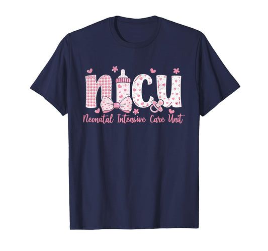 NICU Neonatal Intensive Care Unit Nurse Appreciation Design T-Shirt