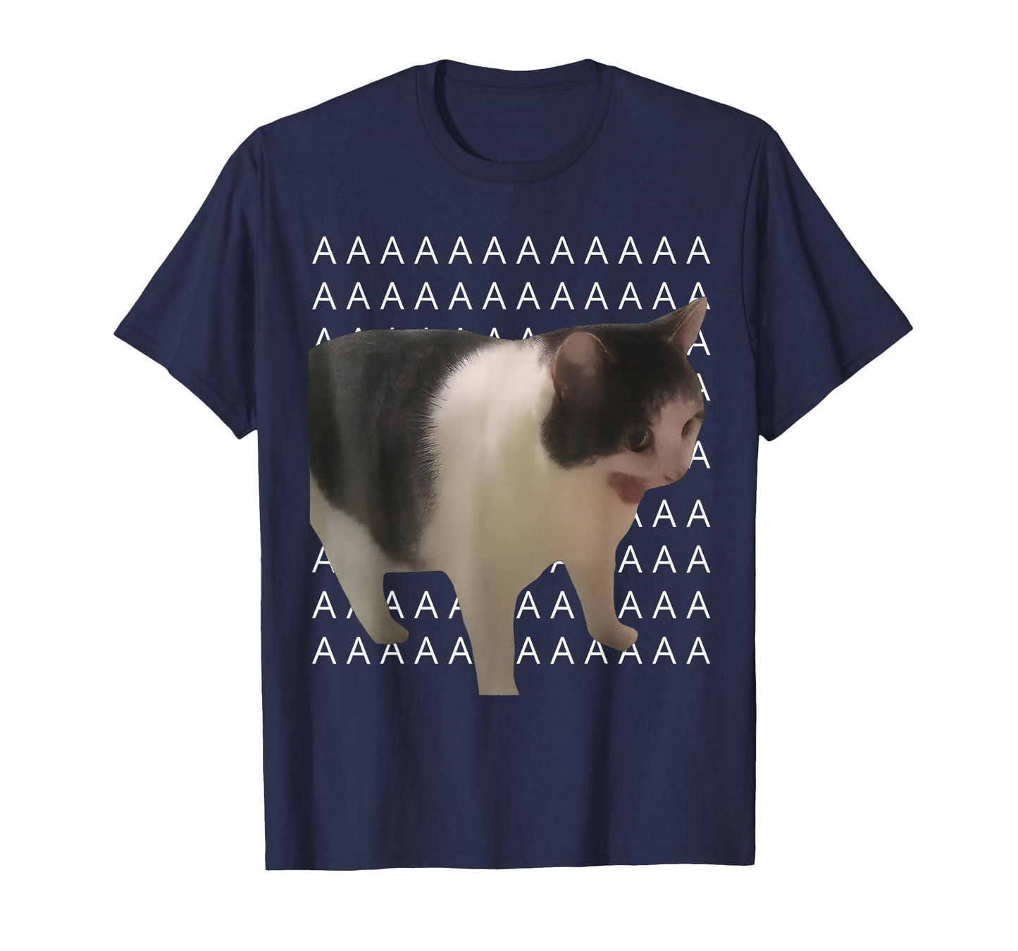 Screaming Cat Meme Funny Internet Silly Cat Stupid Kitten T-Shirt