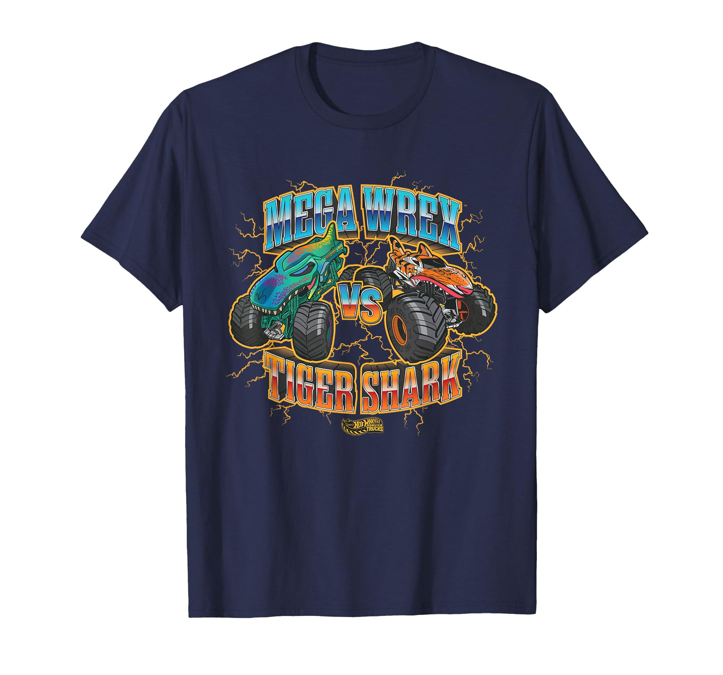 Hot Wheels Monster Trucks - Mega Wrex vs. Tiger Shark T-Shirt