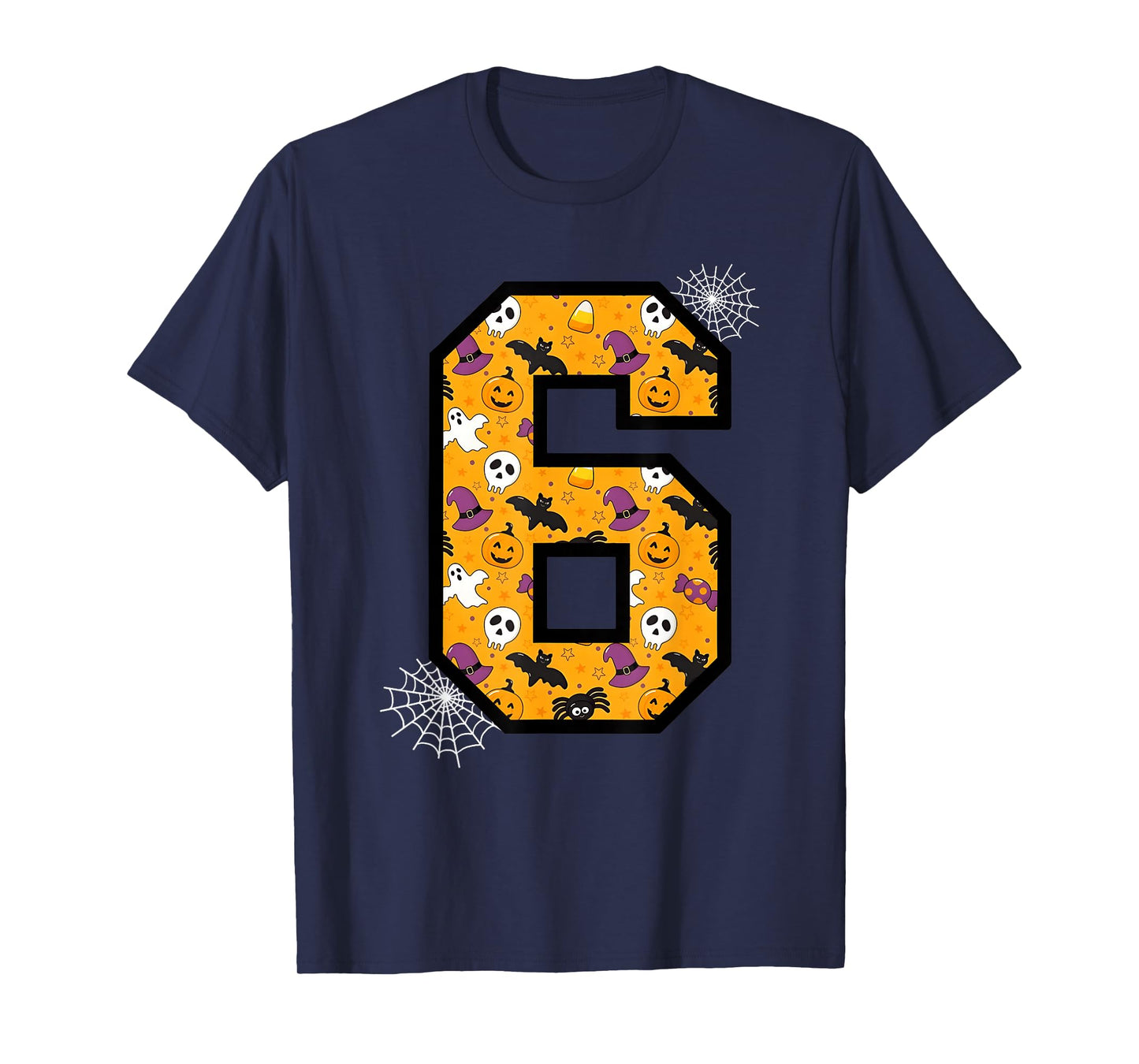 Number 6 Funny Meme Saying 6 7 Six Seven Halloween T-Shirt