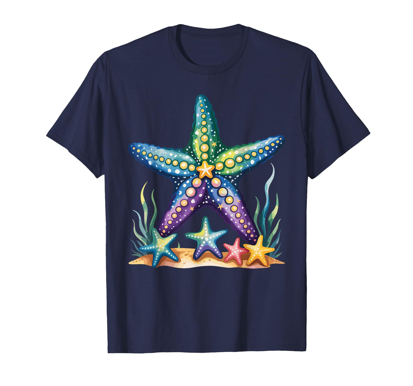 Funny Starfish Art for Men Women Boys Girls Starfish Lover T-Shirt