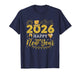 Happy New Year Party 2026 Ballon Family Matching Men Women T-Shirt