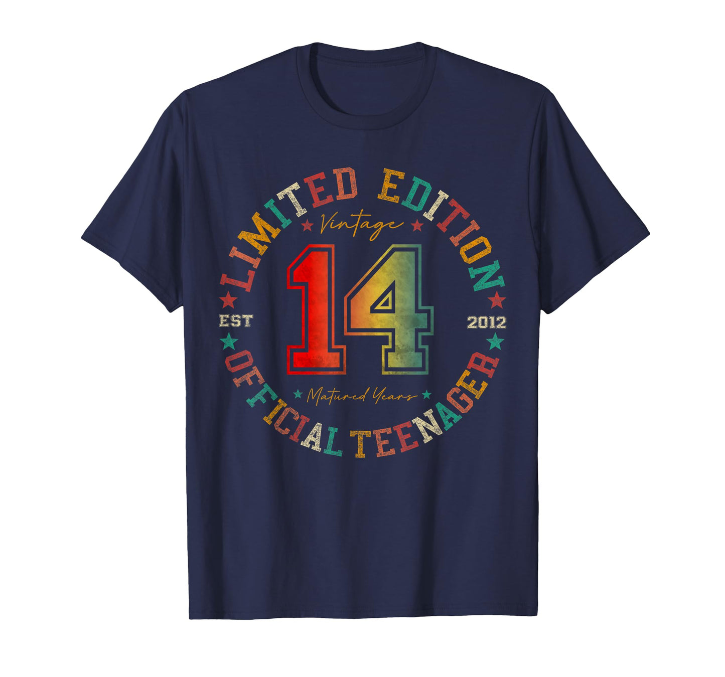 Official Teenager 14 Year Old Gifts Vintage 14th Birthday T-Shirt
