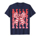 Coquette Bow Belle Name Aesthetic Women Mothers Day Design T-Shirt