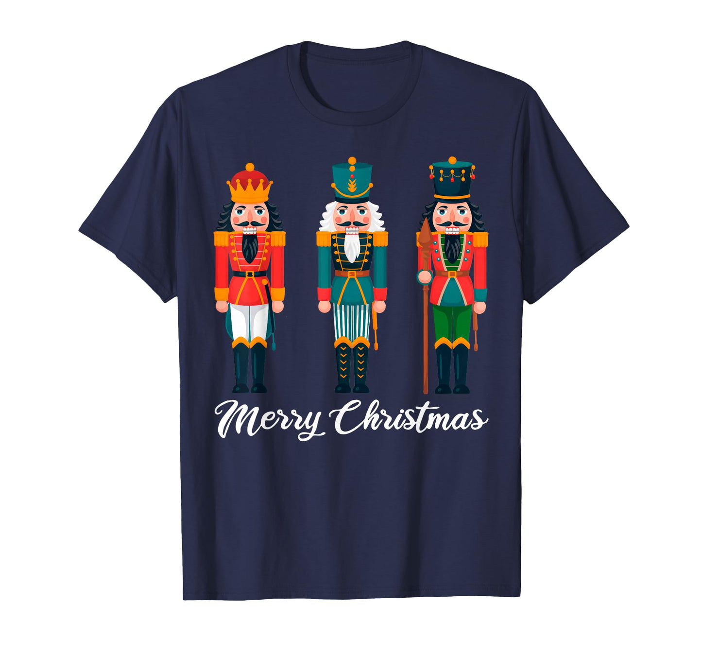 Merry Christmas Nutcracker Ballet Squad Xmas Men Women Kids T-Shirt