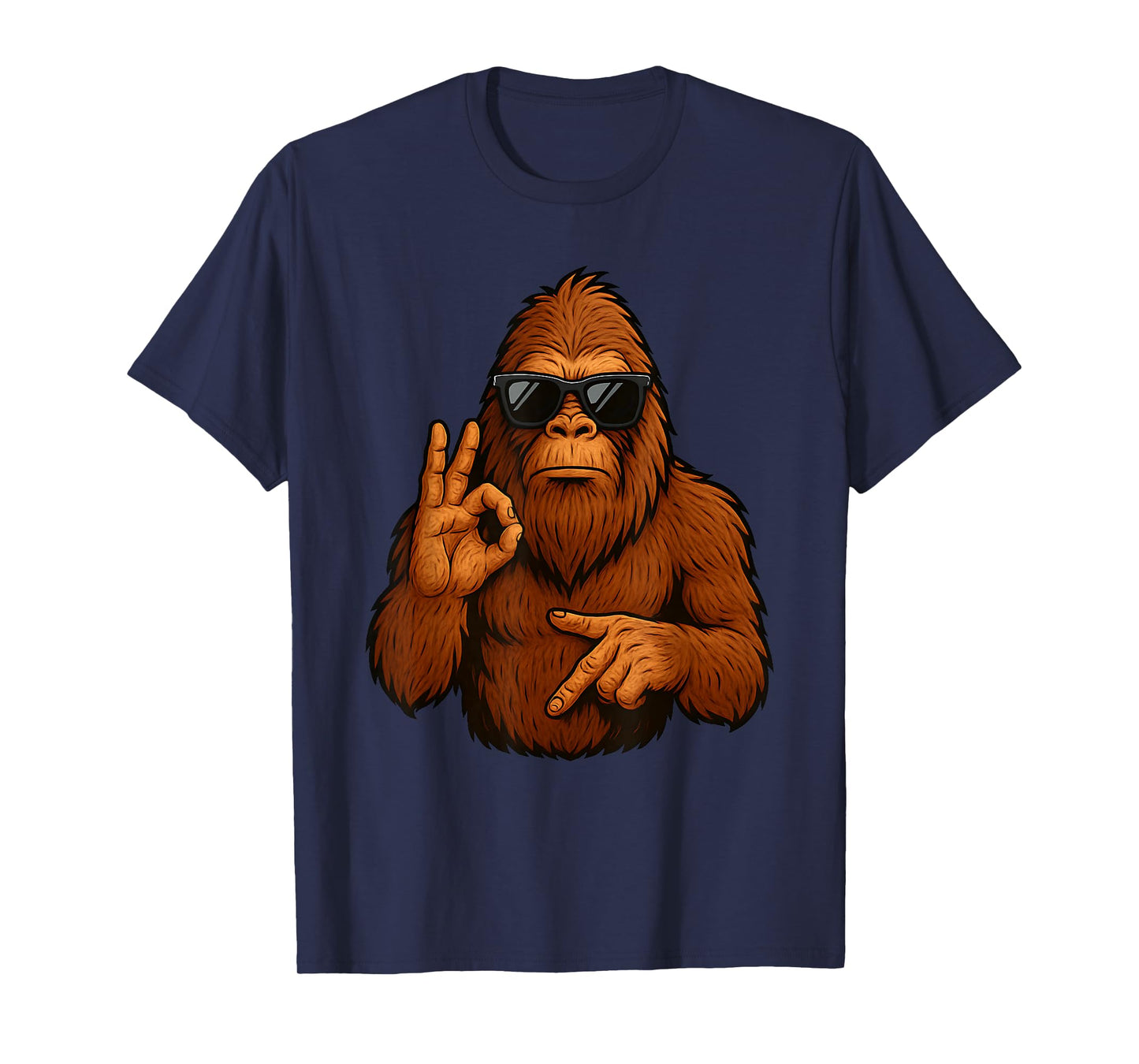 Funny Six Seven 67 6 7 Meme Bigfoot Shirt Men Boys Teen 6/7 T-Shirt