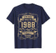 Vintage 1988 38yr 38th Birthday Gifts for Men 38 Years Old T-Shirt