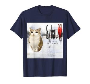 Sybau Cat Owl Silly Meme Stupid Brainrot Meowl Ai Meme T-Shirt