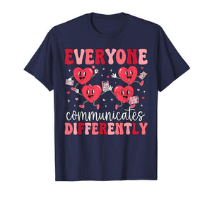 Speech Therapy Language Pathologist Happy Valentines Women T-Shirt