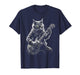 Cat Playing Guitar T-Shirt