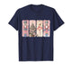 Preppy Retro Pink Nutcrackers Ballet Sugar Plum Fairy Xmas T-Shirt