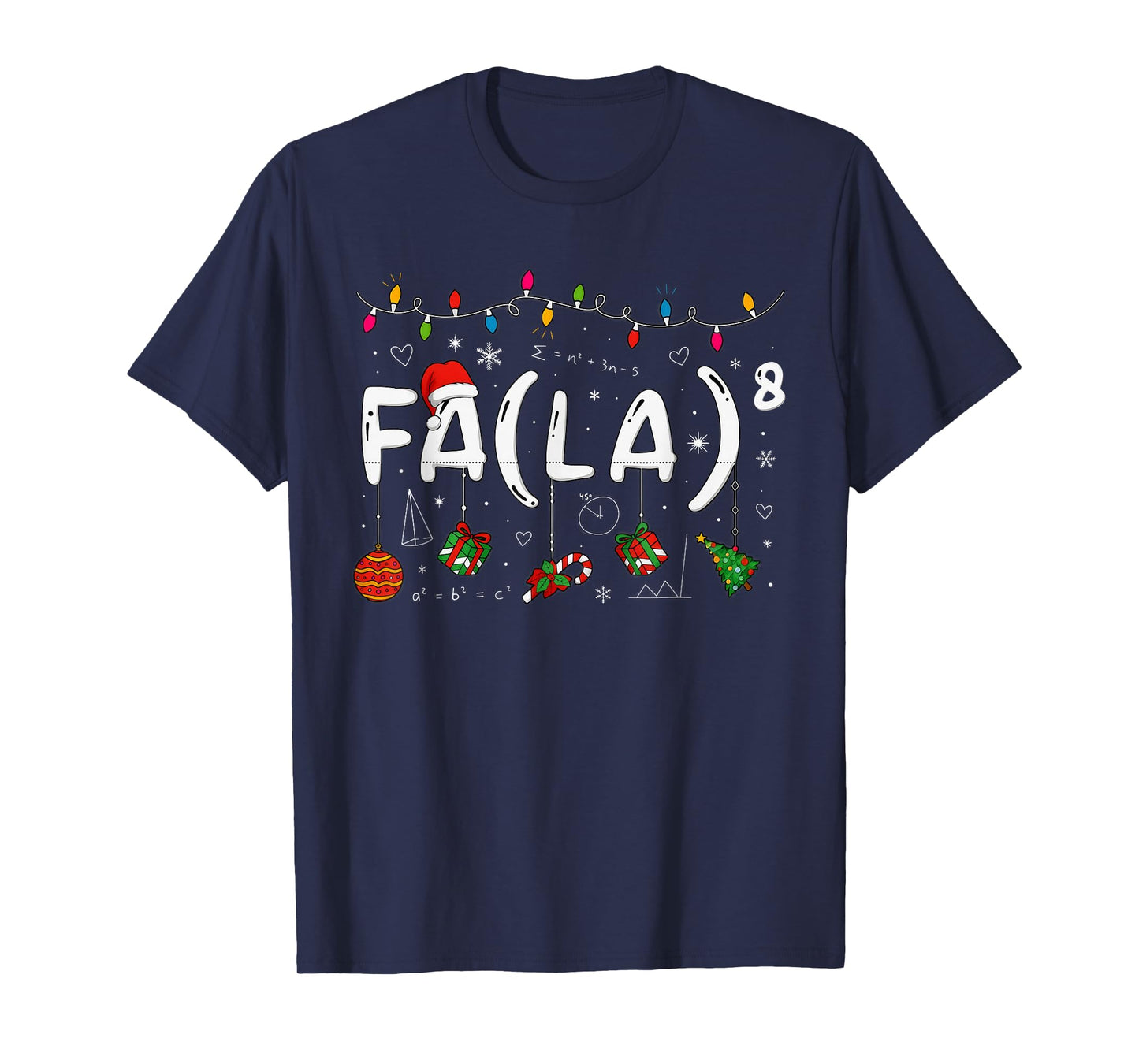 Merry Christmas Math Teacher Christmath for Men Women Kids T-Shirt