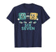Funny 67 Science Teacher 6 7 Carbon Nitrogen Periodic Table T-Shirt