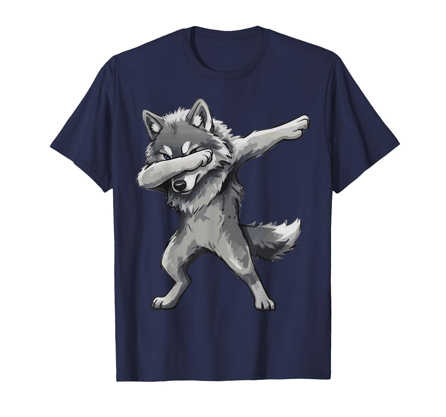 Funny Dabbing Wolf T-Shirt