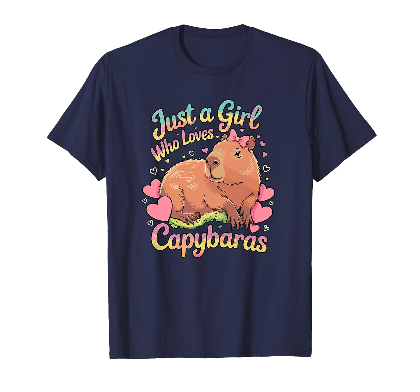 Just a Girl who Loves Capybaras T-Shirt