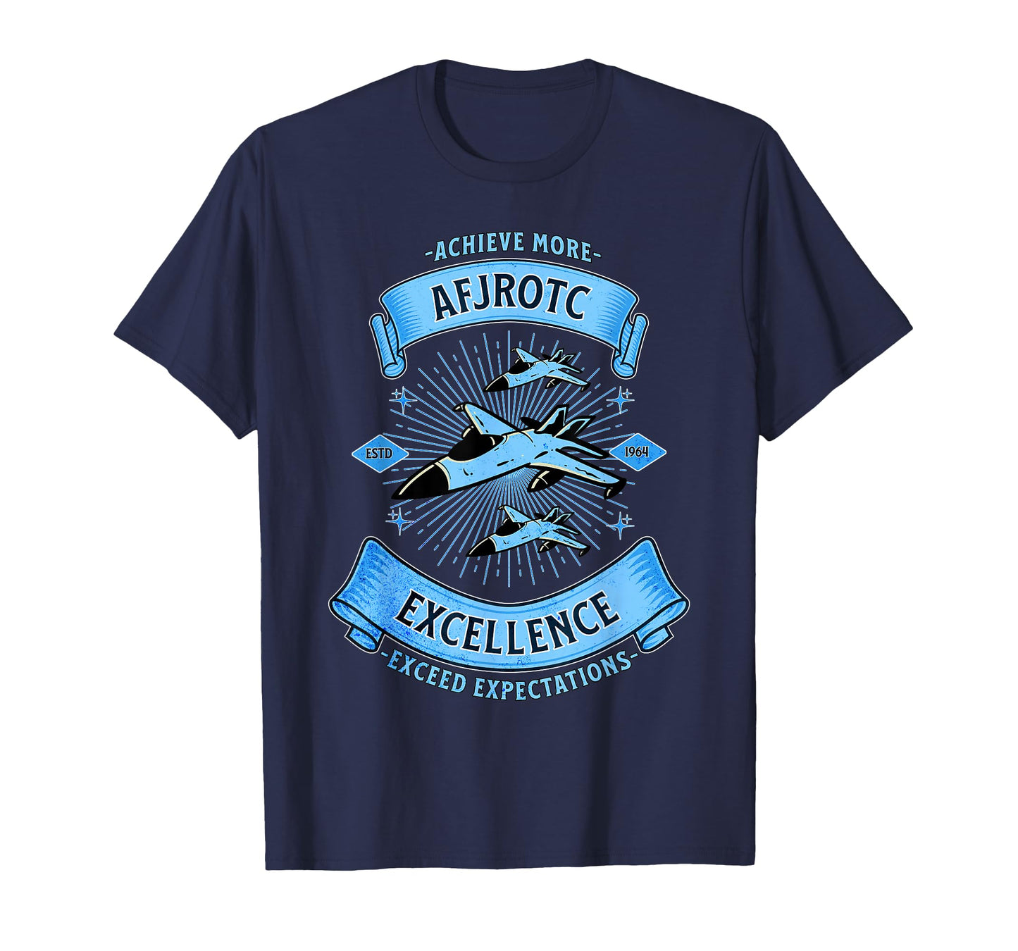 AFJROTC Excellence Exceed Expectations US Junior ROTC Cadet T-Shirt