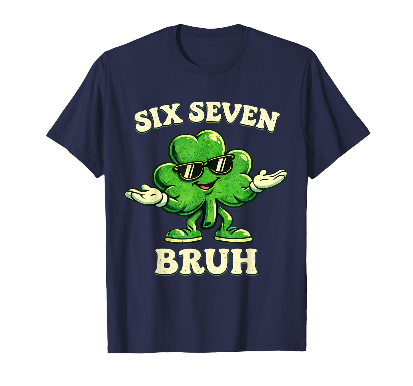 67 St Patricks Day Shirts for Kids Boys Six Seven Bruh Funny T-Shirt