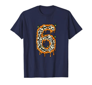 Number 6 Six Seven 6 7 Meme Funny Design Couples Halloween T-Shirt