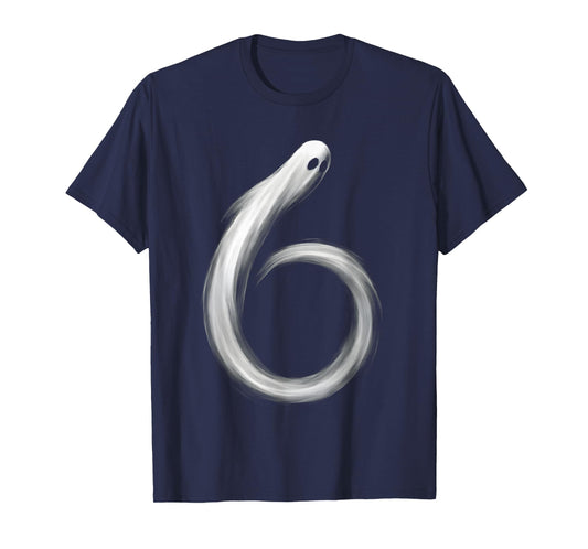 Number 6 Ghost Funny Six Seven 67 Halloween Meme T-Shirt