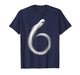 Number 6 Ghost Funny Six Seven 67 Halloween Meme T-Shirt