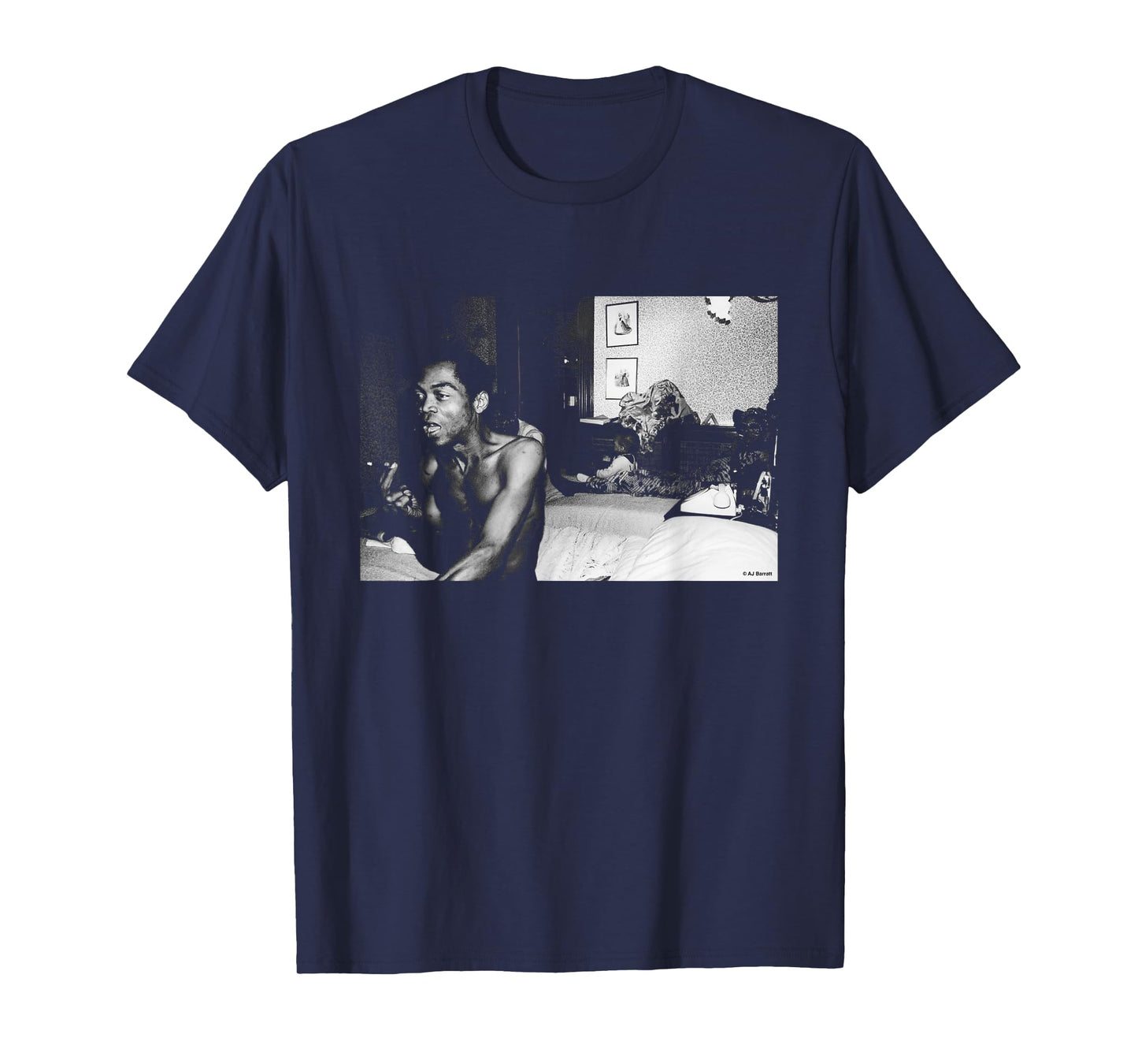Afrobeat Legend Fela Kuti in London By AJ Barratt T-Shirt
