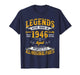 Vintage 80 Birthday Shirt for Men Legends were Born in 1946 T-Shirt