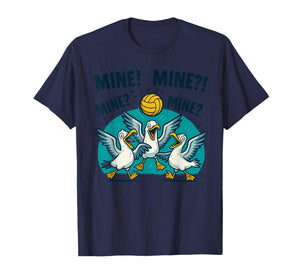 Volleyball Costume for Girls Women, Volleyball Seagull Mine T-Shirt